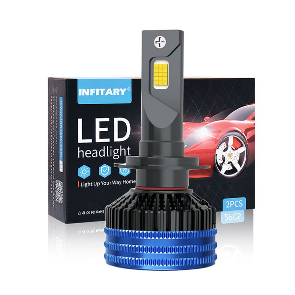Daolar LED LED Headlight Bulbs for H7 / H11 / 9005 / 9006 / H4 13200LM Car Light Bulbs 6500K White Plug and Play