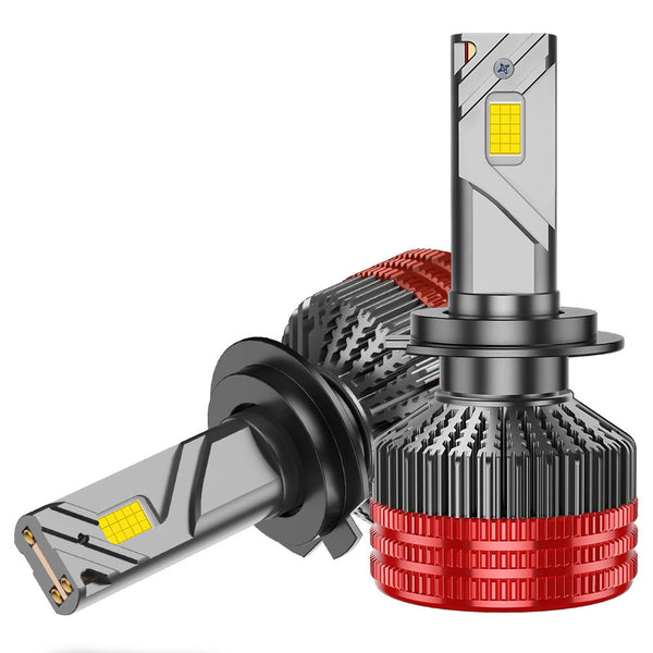 Daolar Lâmpada LED H7 6500K 12V, Xenon Brenner luz alta e baixa para H4 H7 H11 9005 9006, Pack de 2 Lâmpadas para Farol